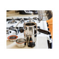 Bellman CX25S stove top coffee pot with steam wand.