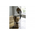 Bialetti 12 Cup Moka Express, durable aluminum coffee pot.