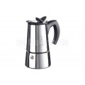 Bialetti 4 Cup Musa Stainless Stove Top Coffee Maker