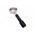 Angled Portafilter with handle (baskets and spouts not included)
