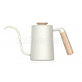 Airflow Brewer Drip Coffee Pot: 600ml Creamy White