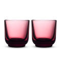 Fellow Pirch Espresso Glasses - Latte (Set of 2) Garnet