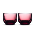 Fellow Pirch Espresso Glasses - Cortado (Set of 2) Garnet