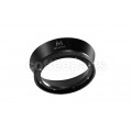 Muvna Stainless Steel 53mm Magnetic Dosing Ring: Black