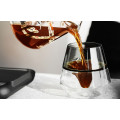 MHW DW Glass A-Shaped 130ml: Transparent Black