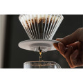 MHW Elf Glass Dripper Transparent White Base