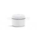 Fellow Atmos Matte White Stainless Steel Vacumm Canister: Small