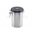 Friis Coffee Storage Vault with One-Way Valve: Silver