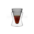 MHW DW Glass V-Shaped 130ml: Transparent Black