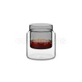 MHW DW Glass H-Shaped 160ml: Transparent Black