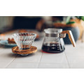 Hario 2-Cup V60 Wood/Glass Dripper 
