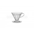 Hario 1-Cup V60 Clear Plastic Coffee Dripper: VD-01T
