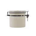 iKape Coffee bean storage canister 300g: White 