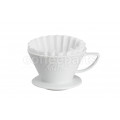 Kalita HA 185 Ceramic Wave Coffee Dripper (uses Kalita Wave Filters)
