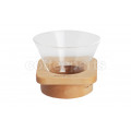 Kalita WDG-185 Square Neo Woods Coffee Dripper (uses Wave Filters)