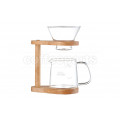 Kalita WDG-185 Neo Woods Coffee Dripper Stand Set (uses Wave Filters)