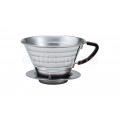 Kalita 185 Stainless Wave Coffee Dripper (uses Kalita Wave Filters)