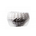 Kalita KWF-155 Wave Coffee Filters to fit Flat-Bottom Drippers (100 Pack)