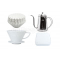 Kalita 185 Wave Set inc Kalita Kettle, Wave, Filters and Aciaia Pearl