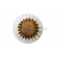 Kalita KWF-155 Wave Coffee Filters to fit Flat-Bottom Drippers (100 Pack)