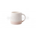 Kinto 320ml Porcelain Mug : White and Pink Beige