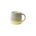 Kinto 320ml Porcelain Mug : Moss Green and Yellow