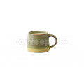 Kinto 110ml Porcelain Mug : Moss Green and Yellow