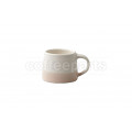 Kinto 110ml Porcelain Mug : White and Pink Beige
