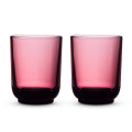 Fellow Pirch Espresso Glasses - Cappuccino (Set of 2) Garnet