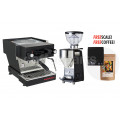 La Marzocco Mini/ Mazzer Mini B Espresso Coffee Machine Package: Black 