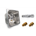Coffeeparts milk jug rinser with PLV valve and Hose Fittings
