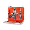 SanRemo Cube R Coffee Machine: Red