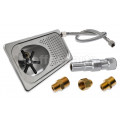 Tiamo Large In-Bench Milk Jug Rinser : Complete Kit