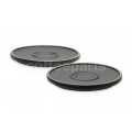 Mato Mocu Black Saucer (set of 2)