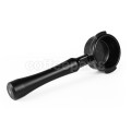 MHW Astra Collection Bottomless Portafilter: 58mm Black/Black (LM)