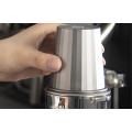 Muvna Coffee Dosing Cup: 58mm Silver
