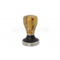 Pullman Barista 58.3mm Flat Tamper with Exotic Spalted Chestnut Handle