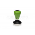 Pullman Barista 58.3mm Flat Tamper with Acid Green Handle