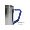 Rhino Coffee Gear Blue Silicone Milk Jug Grip : Medium 
