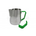 Rhino Coffee Gear Green Silicone Milk Jug Grip : Small 