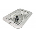 Rhino Small 300mm In-Bench Milk Jug Rinser with Spinjet