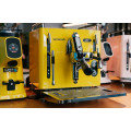 SanRemo Cube R Coffee Machine: Yellow