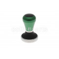 Pullman Barista 58.3mm Flat Tamper with Forrest Green Handle
