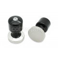 Tamper featuring a comfortable handle and precise flat base.