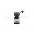 Tiamo Glass Black Hand Coffee Grinder