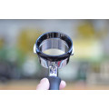 Wormhole Black Magnetic Coffee Dosing Funnel to fit 58mm baskets