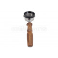 Wormhole Black Magnetic Coffee Dosing Funnel to fit 58mm baskets