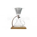 Yama Silverton Coffee and Tea Dripper in a Copper Frame