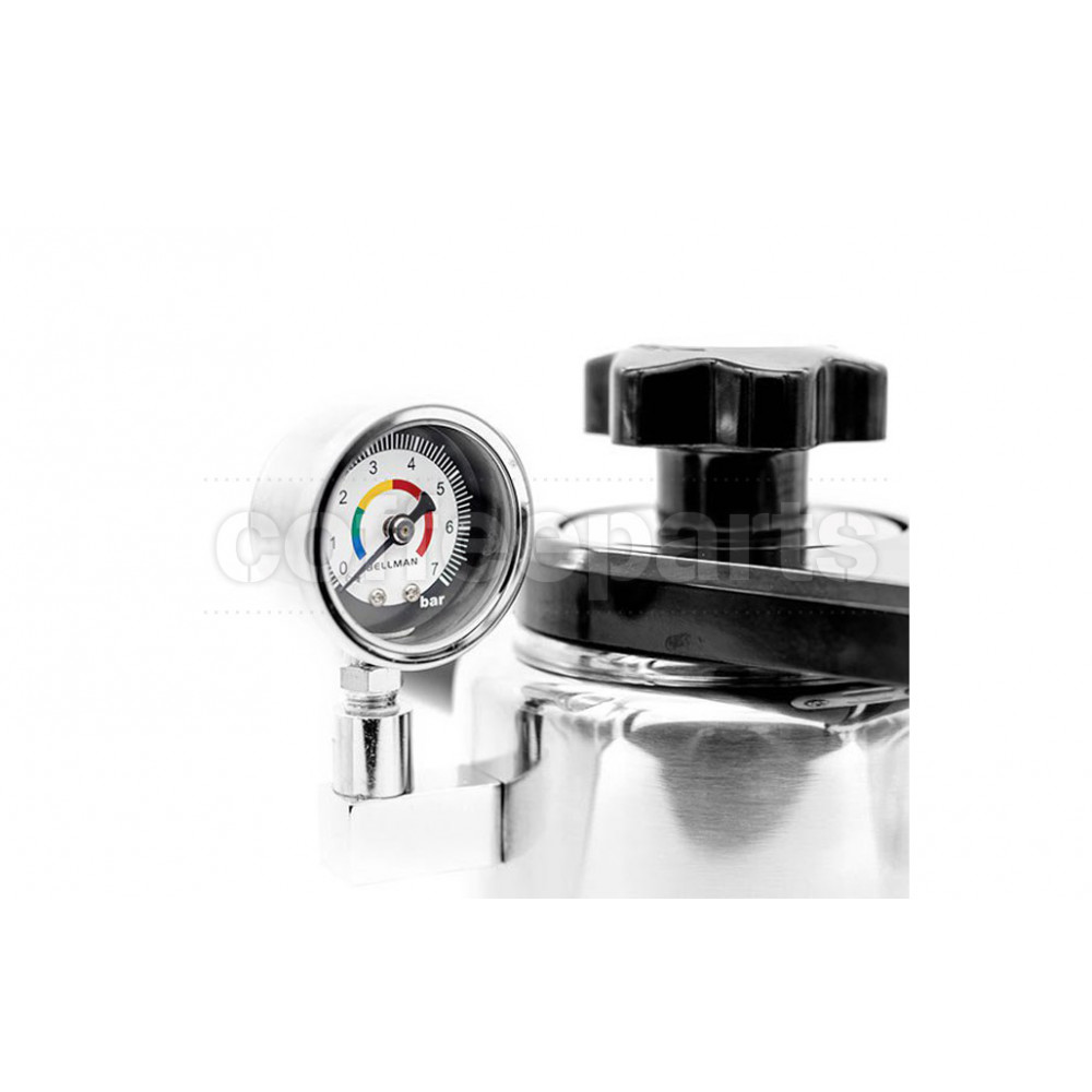 NEW Bellman CX25P Stainless Stovetop Espresso Coffee Maker and Steamer