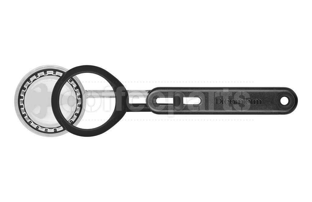 Black Adjustable Coffee Level Measuring Scoop Dreamfarm Levoop